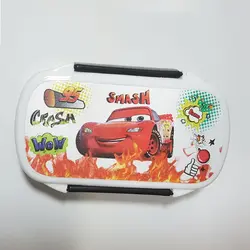 ظرف نگهدارنده غذای ۲ طبقه کودک طرح مک کویین