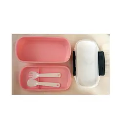 ظرف نگهدارنده غذای ۲ طبقه کودک طرح مک کویین