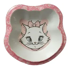 کاسه کودک طرح گربه های اشرافی مدل 1400 | صورتی | گارانتی اصالت و سلامت فیزیکی کالا