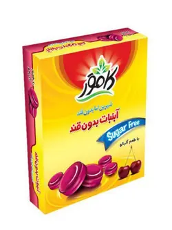 آبنبات بدون قند آلبالو