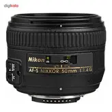 لنز نیکون مدل 50mm f/1.4G AF-S دسته دوم