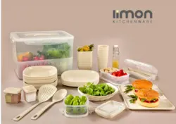 سرویس غذاخوری مسافرتی 8نفره 85پارچه لیمون