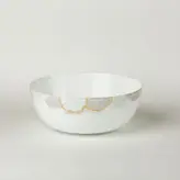 سرویس آرکوپال ۶ نفره ۲۶ پارچه قالب بن (Bone) طرح گلسا طلایی گلدن اپال