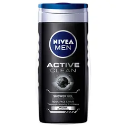 شامپوسر و صورت و بدن نیوآ مدل Active Clean حجم ۵۰۰ میلی لیتر
