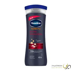 لوسیون بدن مردانه پوست خیلی خشک آبرسان وازلین Vaseline Men Extra Hydration 72H حجم۴۰۰ml