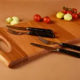 ست کارد و چنگال میوه خوری 12 پارچه ام جی اس مدل MARBLE