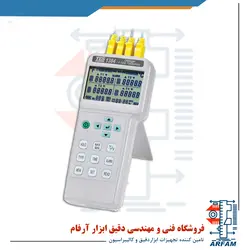 ترمومتر 4 کاناله مولتی ترموکوپل مدل TES-1384 ساخت TES تایوان