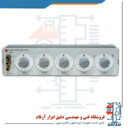 جعبه مقاومت دقیق آزمایشگاهی ساخت آمریکا مدل General Radio 1433N - کارکرده