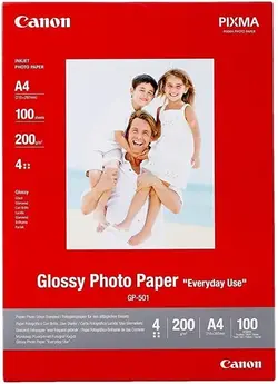 کاغذ عکس Canon GP-501 - براق - سفید - A4