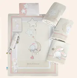 سرویس خواب هفت تکه رزبرن DREAMER DAISY ROSE BORN 2060321