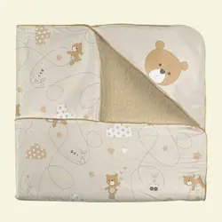 پتو دورپیچ کلاه دار رزبرن BEAR&KITE ROSE BORN 2550091