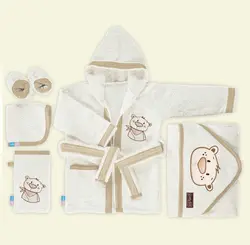 سرویس حوله پنج تکه رزبرن TEDDY BEAR ROSE BORN 2800298