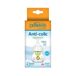 شیشه شیر ۶۰ میل پیرکس دکتربراون طرح دار DR BROWNS