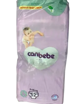 پوشک شماره ۴ جان به به ۶۰ عددی CANBEBE ADVANTAGE