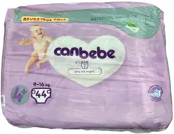 پوشک جان به به ۴ پلاس ۵۰ عددی CANBEBE ADVANTAGE