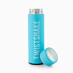 فلاسک سرد و گرم پاستل آبی تویست شیک ظرفیت ۴۲۰ میلی لیتر TWISTSHAKE