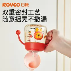 فلاسک نگهدارنده غذا کودک طوسی تویست شیک ظرفیت ۳۵۰ میلی لیتر TWISTSHAKE