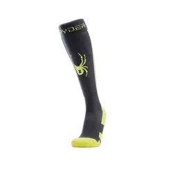 جوراب اسکی اسپایدر Pro Liner – زرد طوسی