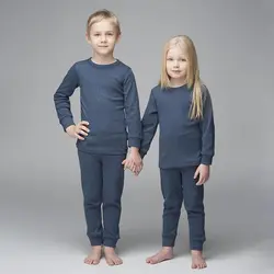 ست لباس گرم بچگانه برند THERMOFORM – نفتی