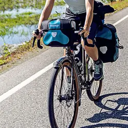 کیف روی فرمان دوچرخه ضدآب ULTIMATE SIX کلاسیک ارتلیب ۷ لیتر + مانت قفل دار E185 اورتلیب