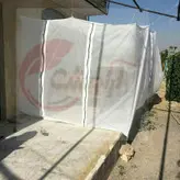 پشه بند حریر مدل نیمکت باغی برند خوشنام هگمتان سایز 4 در 2