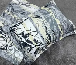 روبالشی نخی پنبه دوزی شده کد H1_401 برند خوشنام هگمتان