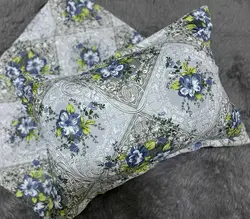 روبالشی نخ پنبه دوزی شده کد H1_403 برند خوشنام هگمتان