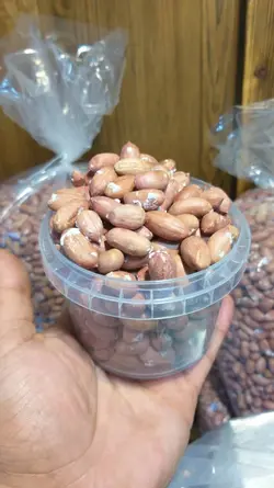 بادام زمینی 2کیلویی آستانه اشرفیه ارسال رایگان