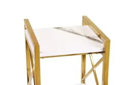 ترولی استیل طلایی