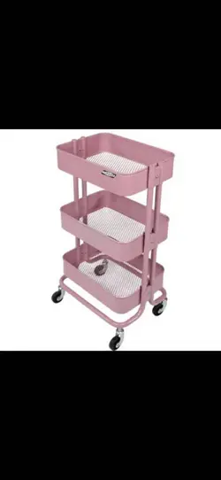 ترولی سه طبقه قفسه ای