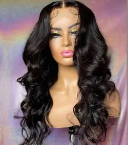 کلاه گیس طبیعی بلند زنانه (کد:12002)