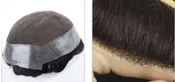 کلاه گیس طبیعی مردانه پروتز کف سر مدل استرالیایی (کد 8055)