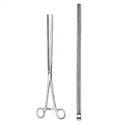 پنس روده گیر صاف 28 سانتی متر