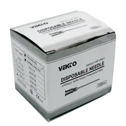 سرسوزن وکتو گیج 27 طوسی (بسته 100 عددی) (کپی)