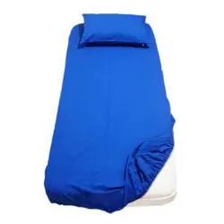 ملحفه یکبار مصرف کشی سایز 220×120 آبی (بسته 5 عددی)38گرم