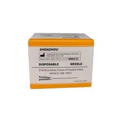 سرسوزن وکتو گیج 25 نارنجی (بسته 100 عددی)