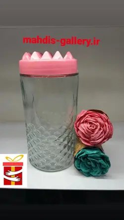 شیشه حبوبات متوسط