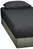 ملحفه کشدار دونفره پارچه کتان(100% نخ پنبه) برای تشک عرض 180 موناکو ایران