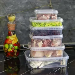 ظروف درب دار فریزری سایز 1500 سی سی