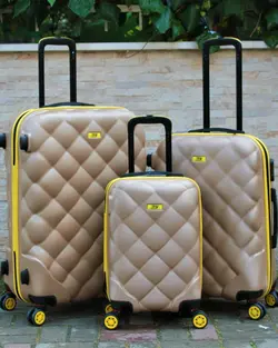 چمدان سه تیکه/چمدان برند ترک/چمدان صددرصدنشکن