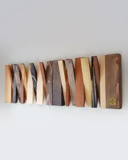 جالباسی جمع شو چوبی طرح نیلوفر