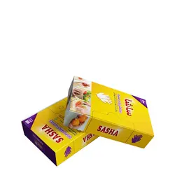 دستکش یکبارمصرف ساشا بسته 100 عددی