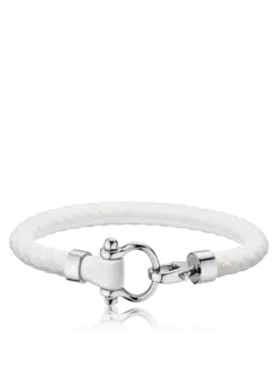 دستبند رابر سفید امگا کد ٨٧٣٢١