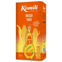 روغن ذرت Komili (5 لیتر)ترک