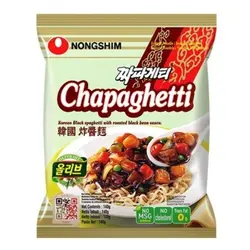 نودل کره ای با طعم لوبیا سیاه Chapagetti black bean nongshim