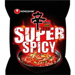 نودل شین رامیون سوپر اسپایسی کره ای nongshim super spicy