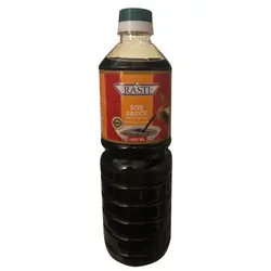 سس سویا راستی حجم 1 لیتر ا Real soy sauce - 1 liter باکس ۱۲ عددی