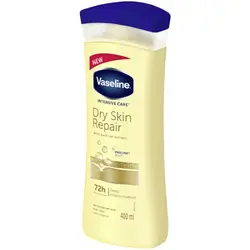 لوسیون بدن وازلین Vaseline مدل Dry Skin Repair حجم ۴۰۰ میل