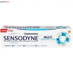 خمیر دندان سنسوداین مدل Multi protection حجم ۷۵ میلی لیتر