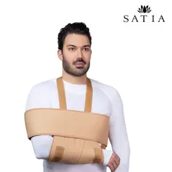 آویز دست با باند الحاقیArm sling with shoulder control